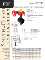 Series 67BFVGET Grooved UL FM Butterfly Valve