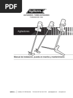 Mantenimiento Agitadores SRR SLR SMR SGR