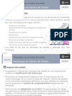 INDRA - Metodología Gestión Del Cambio