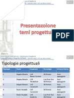 Teoria e Progetto Dei Ponti Presentazione Temi Progettuali