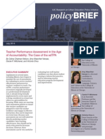 Teacher Performance Assessment in The Age of Accountability: The Case of The edTPA