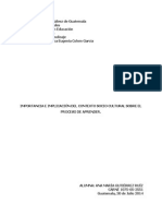 Ensayo de La Teoria de Aprendizaje