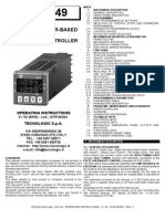 Microprocessor-Based Digital Electronic Controller: Operating Instructions Tecnologic S.P.A