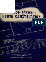 Wood Frame House Construction