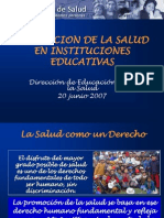 Promocion de Salud en Ie