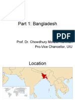 Part 1: Bangladesh: Prof. Dr. Chowdhury Mofizur Rahman Pro-Vice Chancellor, UIU