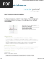 Ejes Cartesianos y Lectura de Gráficos