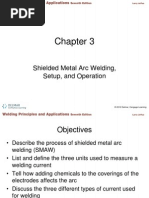 CH 3 Shielded Metal Arc Welding Setup and Operation