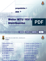 Motor Mtu 16 V 956 TB 91 - 04 Distribucion