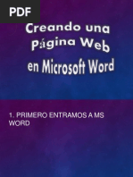 Creando Una Página Web