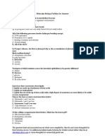 Questions Bank For Molecular Biology Answer Sheet