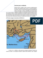 Expansão Do Cristianismo para o Ocidente - Geografia Bíblica.