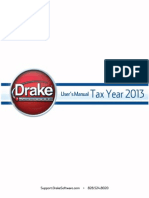 Drake Software Manual 13