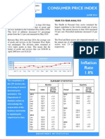 Consumer Price Index - Jun 14