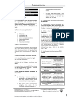 Political Law Review - UST Golden Notes