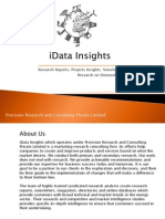 Idata Insights Reports Catalouge