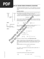 Applications of Second-Order Differential Equations