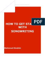 How To Get Started With Songwriting: Mahmoud Ibrahim