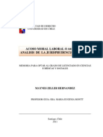 Acoso Moral Laboral. Análisis de La Jurisprudencia Chilena (Maynes Ziller Hernández)