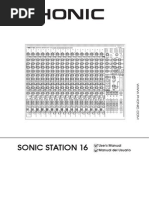 Manual Sonic Phonic Station 16