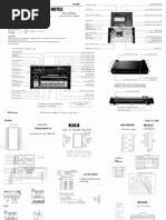 Roland TR-808 Service Manual