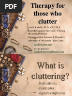 Therapy For Those Who Clutter