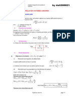 SA3-Analyse Temporelle Des Systemes Lineaires