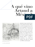 Enrique Flores - A Qué Vino Artaud A México