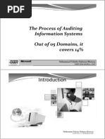 Module-1 (The Process of Auditing Information Systems-T)