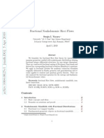 Fractional Nonholonomic Ricci Flows: Sergiu I. Vacaru