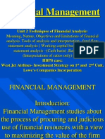 Ch.2 Techniques of Financial Analysis