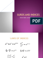 Surds and Indices