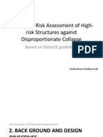 Systematic Risk Assessment of High-Risk Structures Against Disproportionate Collapse