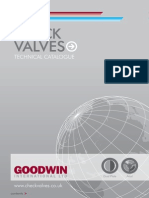 Goodwin Check Valve Technical Catalogue