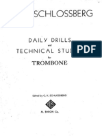 IMSLP283642-PMLP460445-Max Schlossberg - Daily Drills and Technical Studies For Trombone