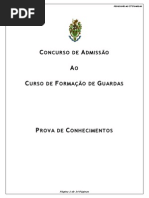 Prova Conhecimentos 2014 (Modelo) PDF