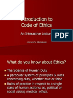 Introduction To Indonesian Code of Ethics