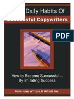 7 Daily Habitsof Successful Copywritesr