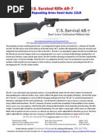 AR-7 Henry Repeating Arms Semi Auto 22LR Brochure PDF