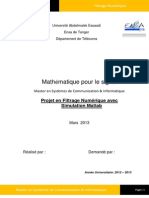 Filtrage Numerique PDF