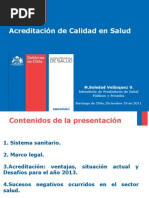 Acreditación de Calidad en Salud - Ministerio de Salud