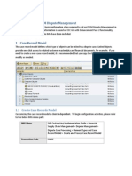 Configuration of FSCM Dispute Management