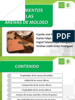 Fundamentos de Las Arenas de Moldeo - Expo