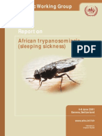 African Sleeping Sickness Report.