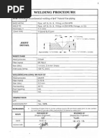 Welding Procedures Package-Gas Line Replacement Job