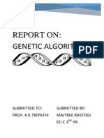 Genetic Algorithm Seminar Report