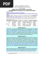 ADMS 2500 Course Outline