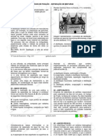 31 Lista - Separação de Misturas