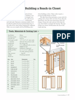 New Closets: Building A Reach-In Closet: Tools, Materials & Cutting List