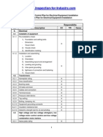 Contractor Quality Control Plan For Electrical Equipment Installation